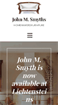 Mobile Screenshot of johnmsmyths.com